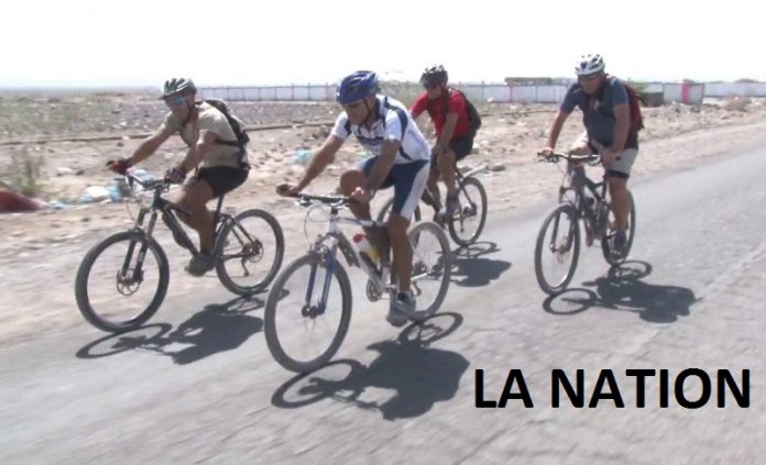 Dikhil cinq cyclistes des FFDJ parcourent 80 km à vélo