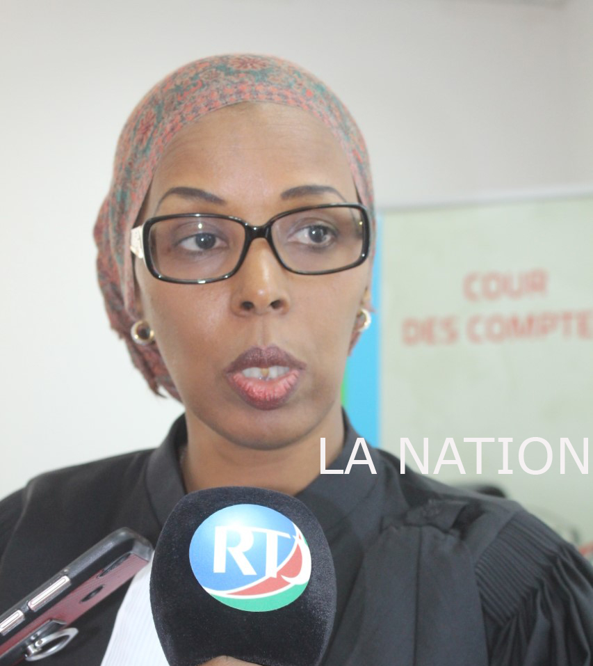 EN APARTÉ AVEC …Ismahan Mahamoud Première Présidente de la Cour des Comptes