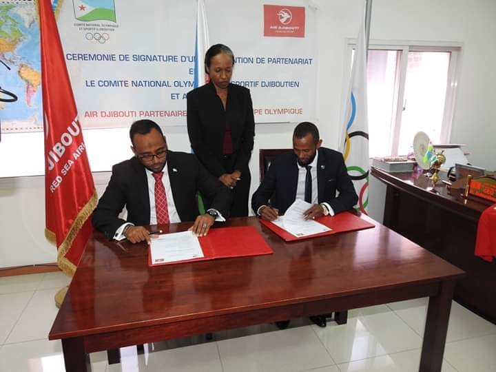 En prévision des JO de Tokyo 2020 : Air Djibouti, partenaire officiel de l'équipe olympique