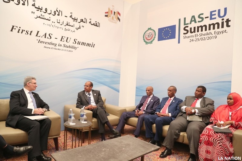1er Sommet Ligue Arabe-Union Européenne : LE POINT AVEC…Mahmoud Ali Youssouf Ministre des Affaires étrangères et de la Coopération internationale