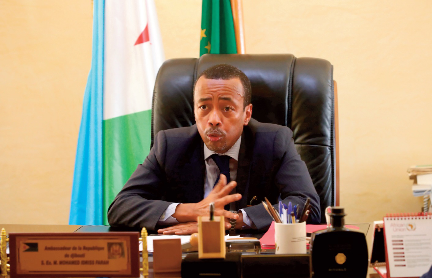 Le point avec…Mohamed Idriss Farah  Ambassadeur de Djibouti accrédité à Addis-Abeba et représentant permanent auprès de l’Union Africaine