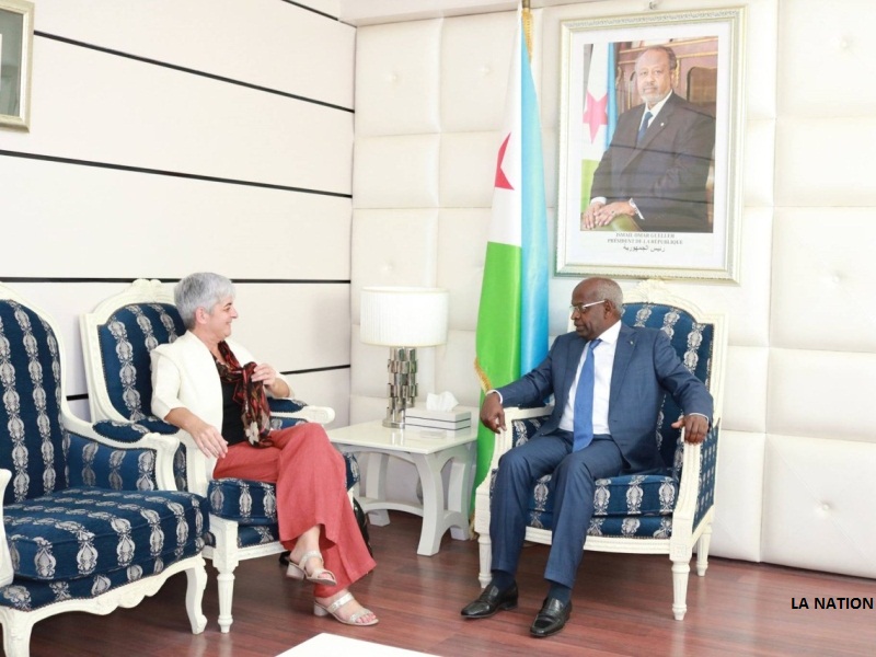 Mme Barbara Manzi reçue en audience à la Primature