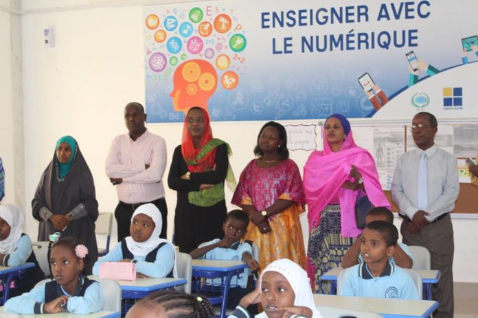 Mme Saline Nyirabimana visite les écoles spécialisées de Djibouti (1)