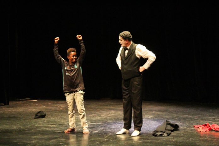 Spectacle de mime à l’Institut français de Djibouti (1)