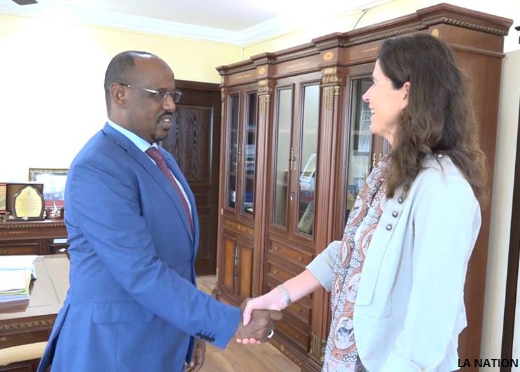 Visite de courtoisie de l’ambassadrice de l’Allemagne au MAMCBW