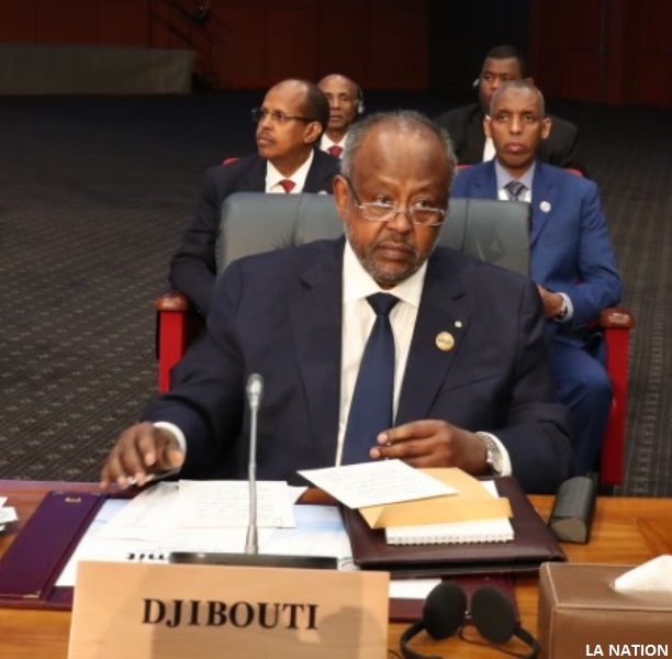 le Président de la République, Ismaïl Omar Guelleh, à Charm El Cheikh