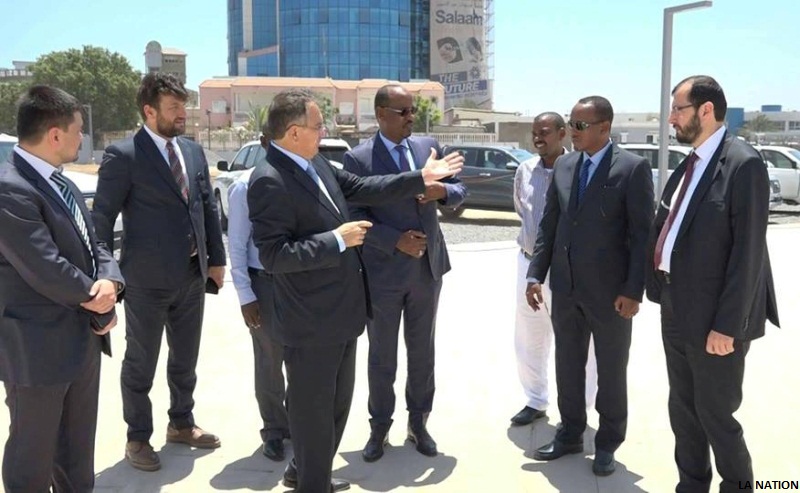 Salines Ouest de Djibouti-ville : Construction de la mosquée « Sultan AbdelHamid II » Un chantier en phase de finalisation