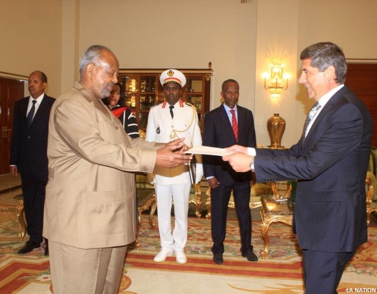 Djibouti - Ballet diplomatique au palais de la République