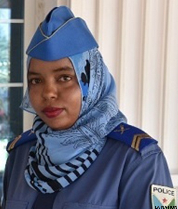 Djibouti représenté par Moumina Houssein Darar