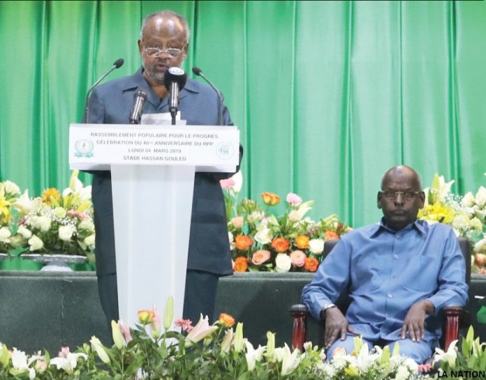 Ismaïl Omar Guelleh, président de la République