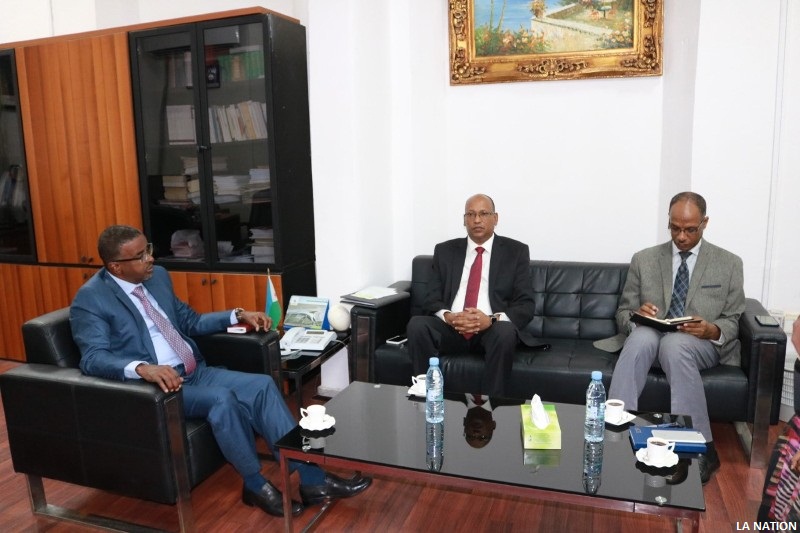 Djibouti : Le Garde des sceaux s’entretient avec le nouvel ambassadeur éthiopien