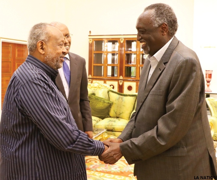 Le Président Guelleh s’entretient avec des officiels régionaux