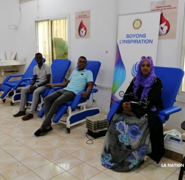 Le Rotary Club de Djibouti organise deux journées de don de sang