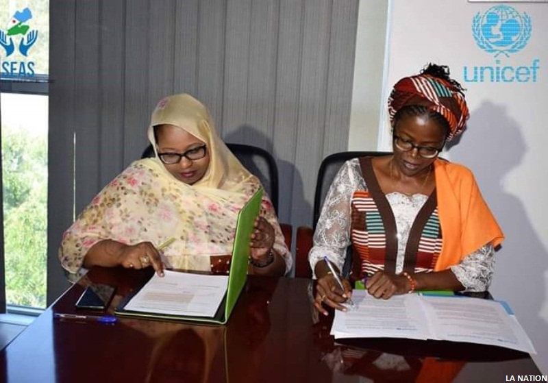Stratégie de protection sociale 2018-2022 : Le SEAS et l’UNICEF ont paraphé une convention de partenariat