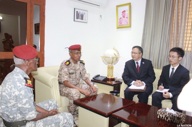 L’ambassadeur Zhuo Ruisheng reçu au quartier général des FAD