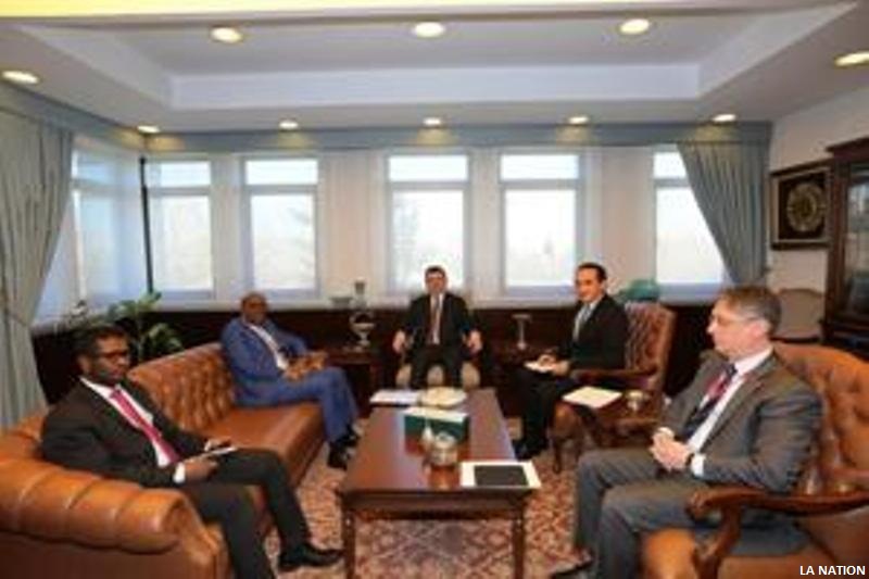 Notre ambassadeur en Turquie reçu à Ankara par le vice-ministre turc des Affaires étrangères