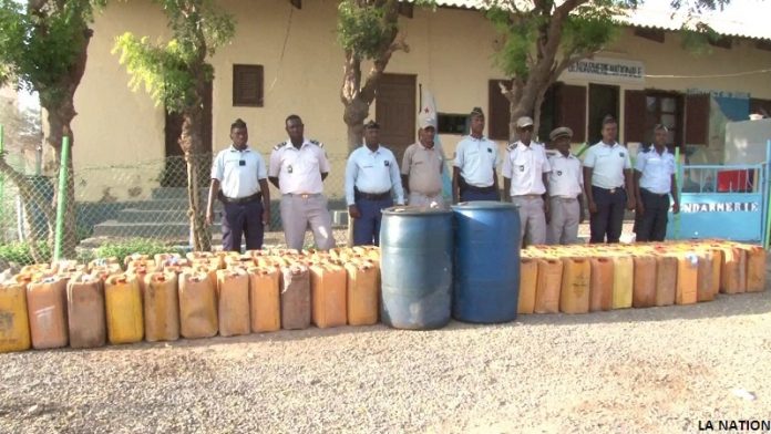 Saisie de carburant et de khat de contrebande à Dikhil (2)