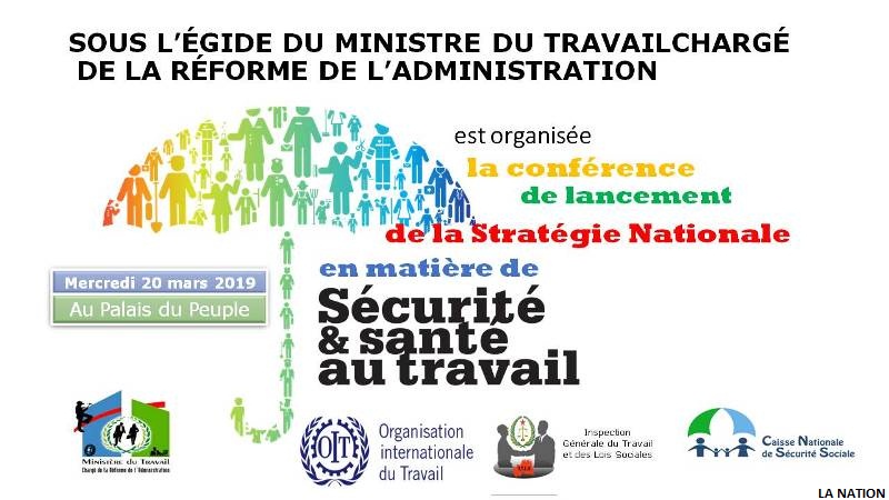 Santé et sécurité au travail : Lancement des travaux d’élaboration de la stratégie nationale