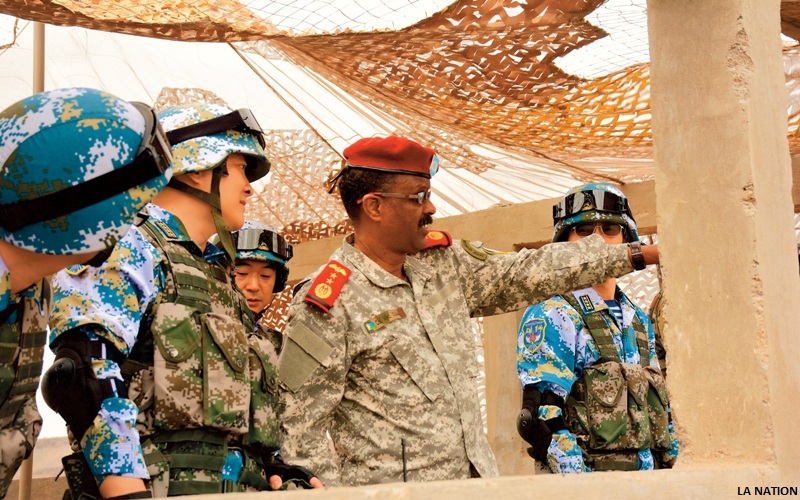 GR / Base de soutien de l’APL : Exercice militaire conjoint Un éventail de situations réalistes à risque