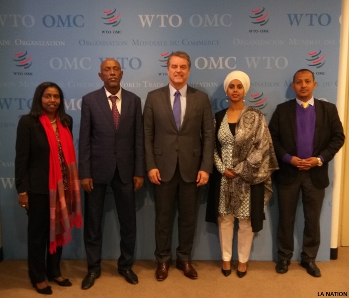 Commerce : Hassan Houmed Ibrahim a eu des entretiens avec les responsables des agences onusiennes et les autres partenaires multilatéraux à Genève