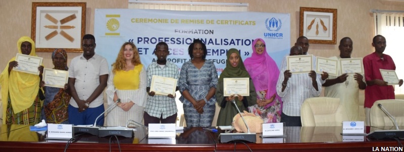 Professionnalisation et accès à l’emploi : La CCD certifie des réfugiés urbains