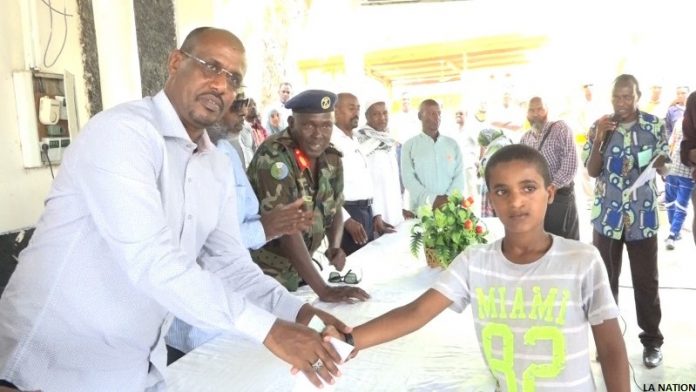 Le ministre Moumin Hassan Barreh à Dikhil (1)