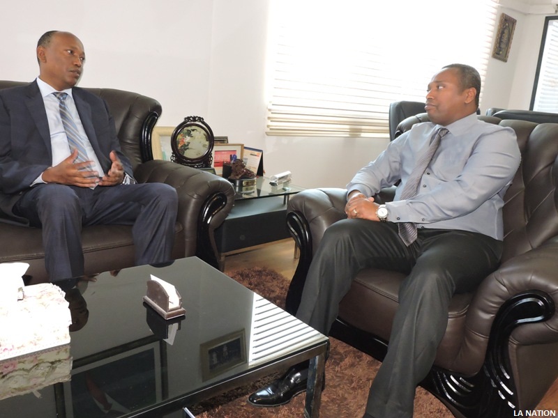 Le ministre de l’Energie s’entretient avec le nouvel ambassadeur éthiopien