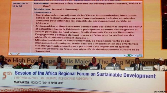 Moumina Houmed Hassan aux assises de Marrakech (1)