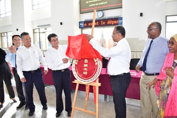 Transport ferroviaire - Inauguration du premier centre d'apprentissages pratiques de Luban à Nagad (2)