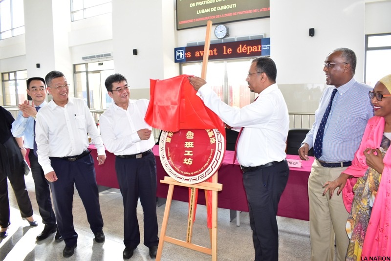Transport ferroviaire - Inauguration du premier centre d'apprentissages pratiques de Luban à Nagad