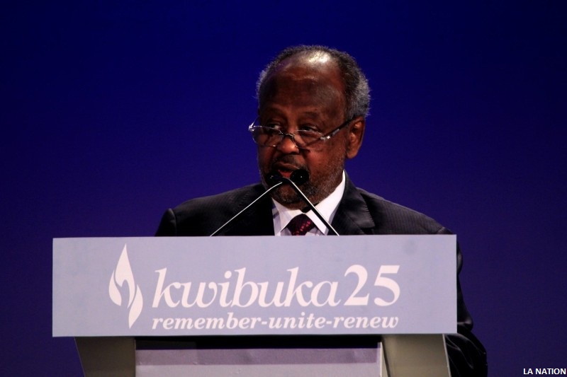 25ème Anniversaire du Génocide au Rwanda : « Faire de ce passé douloureux un tremplin vers un avenir radieux et prospère », a déclaré le Président Ismaïl Omar Guelleh à Kigali