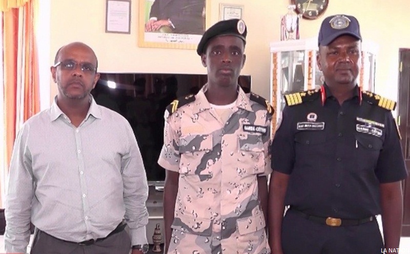 PROFIL : Abdourazak  Hassan Guirreh Garde-côte et champion d’athlétisme