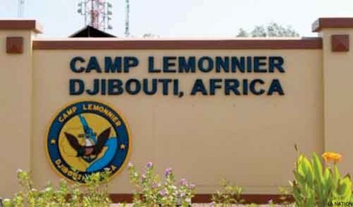 Camp Lemonnier Une passation de commandement