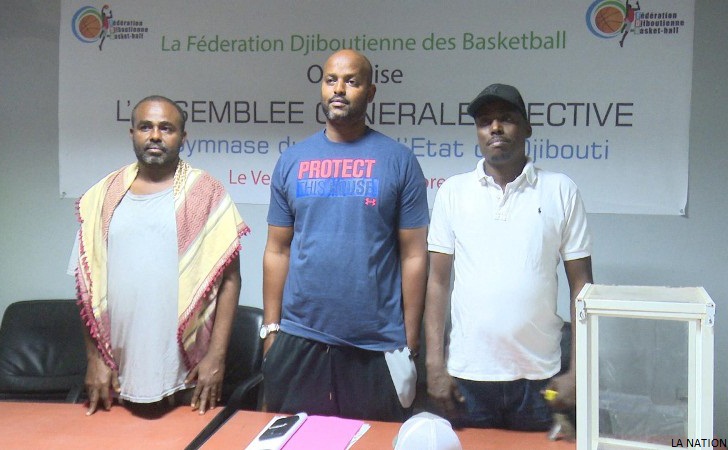 Fédération Djiboutienne de Basket-Ball (FDBB) : Djilani Mohamed Doualeh réélu pour un  mandat de 4 ans