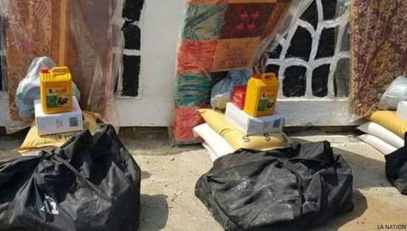 Incendie au Quartier 6 : Le SEAS apporte une assistance matérielle aux sinistrés