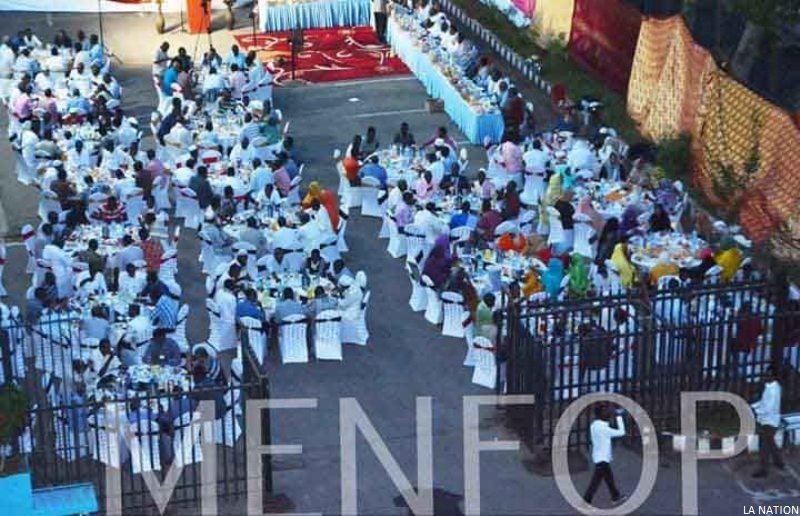 Le MENFOP organise un iftar collectif