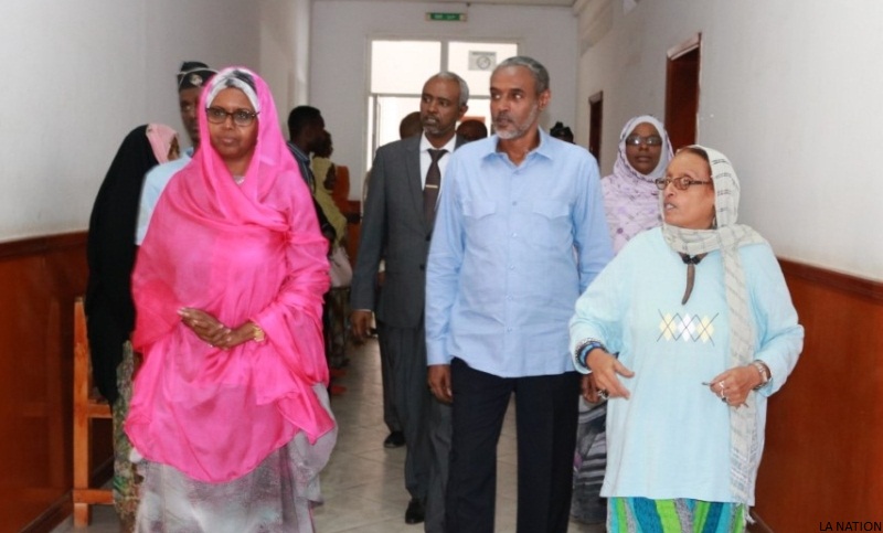 Le nouveau Garde des Sceaux se rend au siège de la Cour Suprême  et au palais de justice