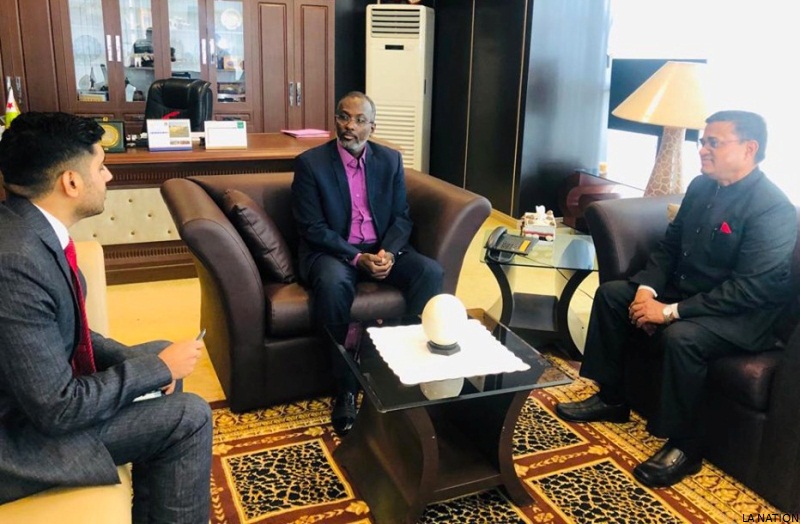 Le président de l’Assemblée nationale reçoit le nouvel ambassadeur de l'Inde