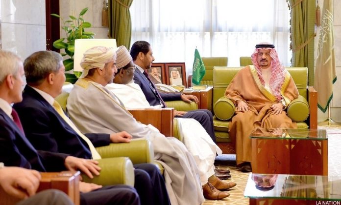 L’ambassadeur Bamakhrama reçu en audience par l’Emir de Riyad (2)