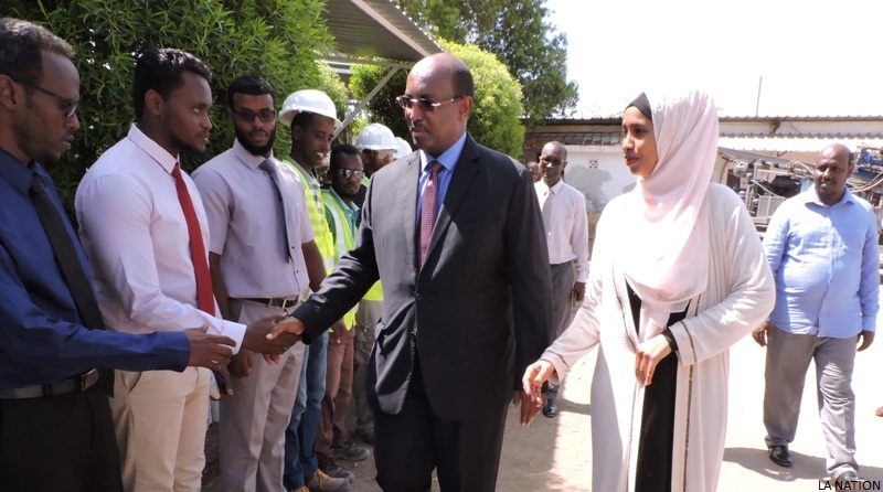 MET : M. Moussa Mohamed Ahmed en immersion au LCBE