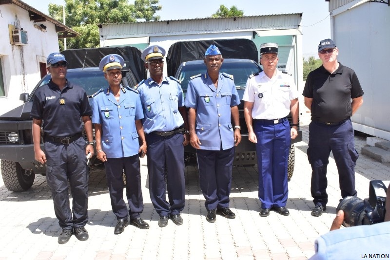 Police nationale : Don de véhicules aux unités du RAID