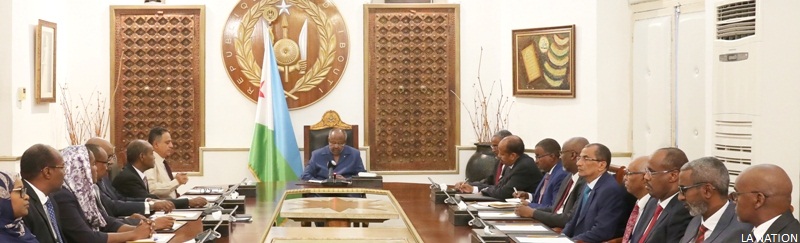 ACTION GOUVERNEMENTALE « JE VEUX UNE PLUS GRANDE  EFFICACITÉ ET PLUS DE CÉLÉRITÉ » Ismaïl Omar Guelleh, Président de la République