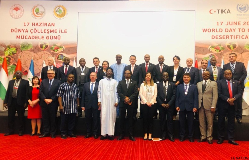 25ème journée mondiale de lutte contre la désertification et la sécheresse : Mohamed Abdoulkader Moussa aux cérémonies commémoratives d’Ankara