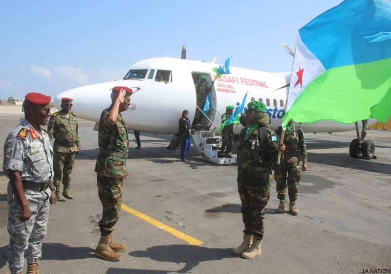 Arrivée du premier groupe de soldats du Bataillon Hiil 4 en provenance de Jajalqsi : Le sentiment du devoir accompli