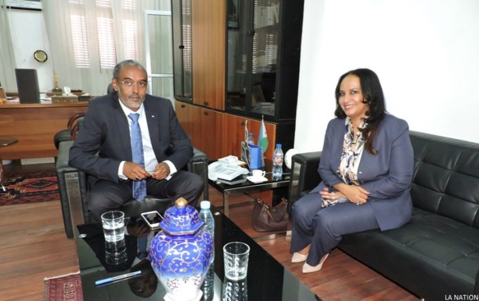 Entrevue entre le ministre de la Justice et la représentante du PNUD à Djibouti