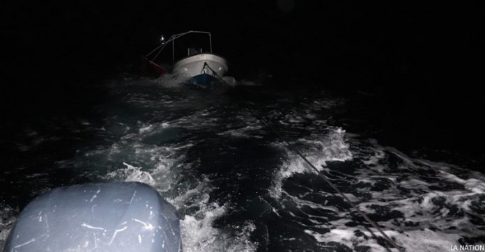 Garde Côtes Djiboutiens Sauvetage d’une embarcation à l’île Maskali