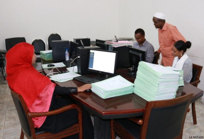 Informatisation du casier judiciaire au palais de justice