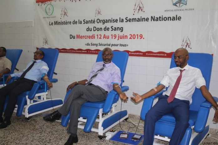 Lancement de la semaine nationale du don de sang