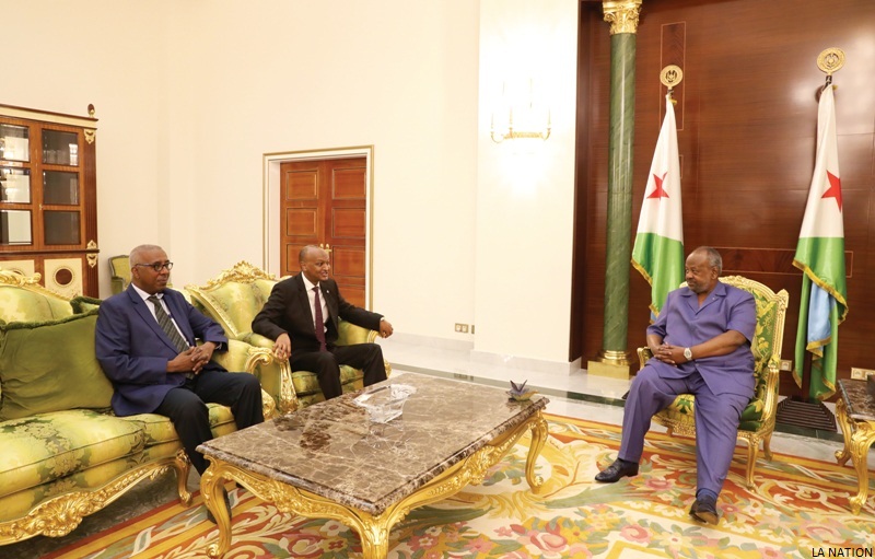 Le Président de la République accorde une audience au Vice-Premier ministre somalien