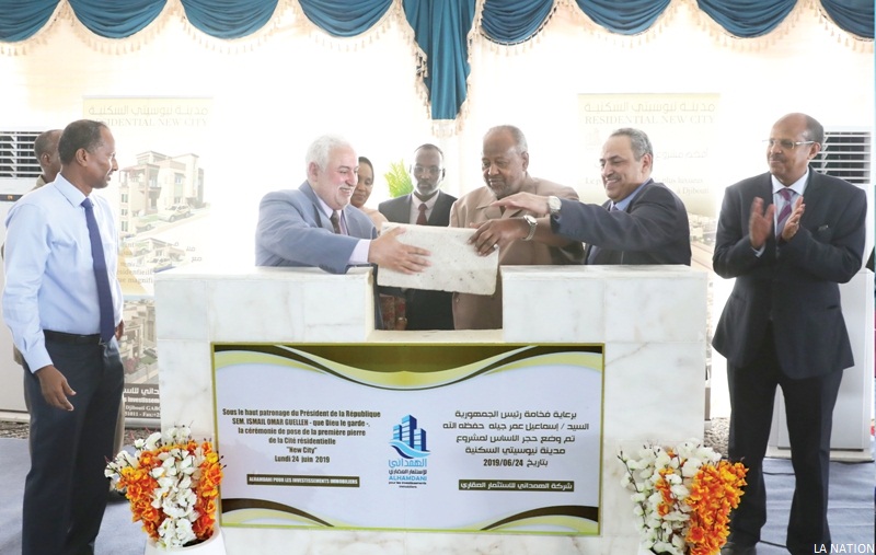 Commune de Balbala : Le Président de la République pose la première pierre d’une cité résidentielle au PK13